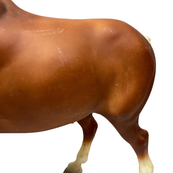 1990 BREYER BELGIAN Horse Figurine by Reeves Int'l Inc USA - Picture 10 of 12